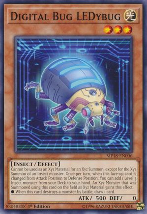 Digital Bug LEDybug (MP18-EN006) - 2018 Mega-Tins Mega Pack 1st Edition