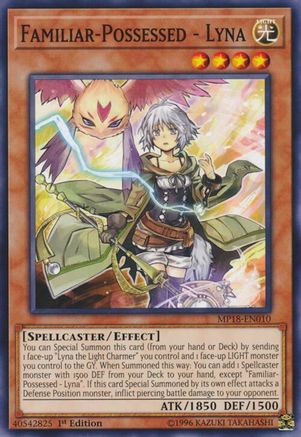 Familiar-Possessed - Lyna (MP18-EN010) - 2018 Mega-Tins Mega Pack 1st Edition