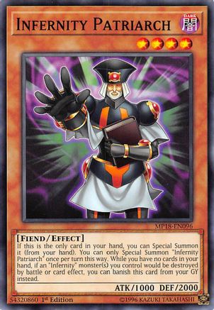 Infernity Patriarch (MP18-EN096) - 2018 Mega-Tins Mega Pack 1st Edition
