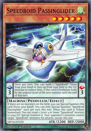 Speedroid Passinglider (MP18-EN102) - 2018 Mega-Tins Mega Pack 1st Edition