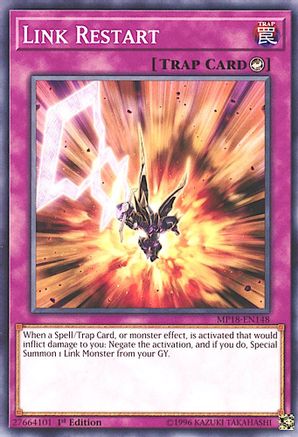 Link Restart (MP18-EN148) - 2018 Mega-Tins Mega Pack 1st Edition
