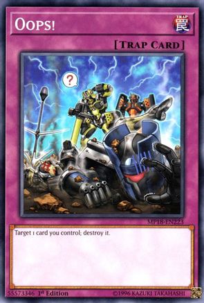 Oops! (MP18-EN223) - 2018 Mega-Tins Mega Pack 1st Edition