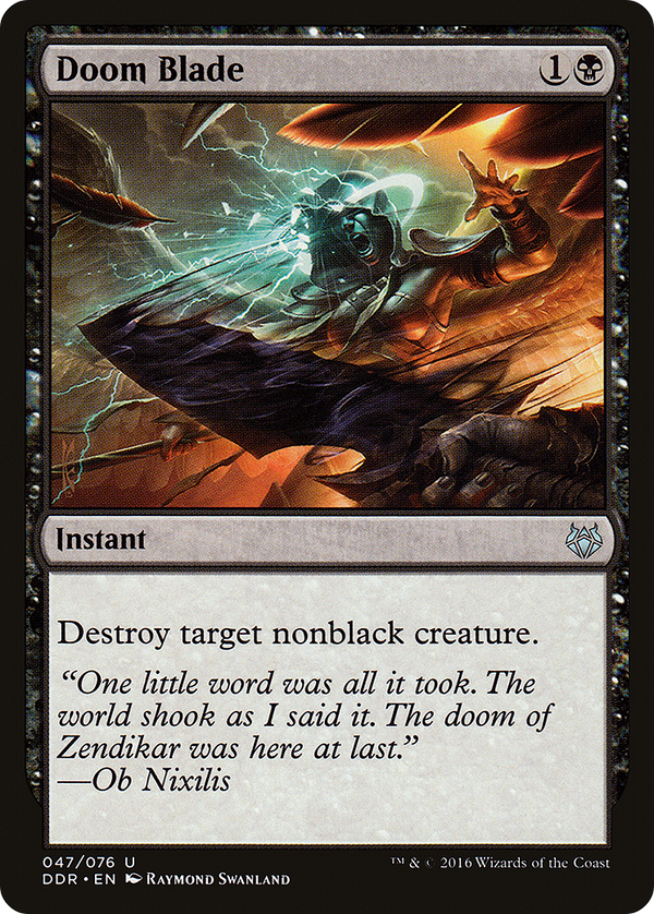 Doom Blade [Duel Decks: Nissa vs. Ob Nixilis]