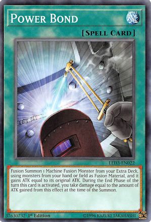 Power Bond (LED3-EN022) - Legendary Duelists: White Dragon Abyss 1st Edition