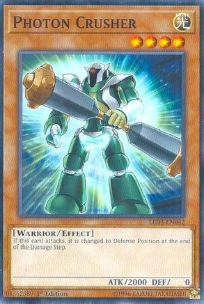 Photon Crusher (LED3-EN042) - Legendary Duelists: White Dragon Abyss 1st Edition