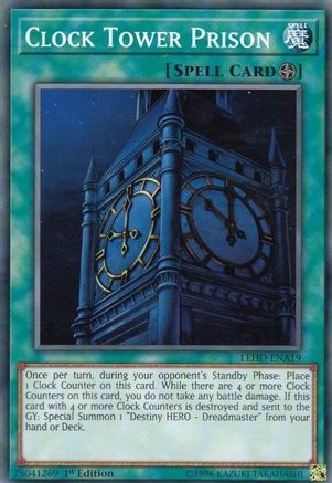 Clock Tower Prison (LEHD-ENA19) - Legendary Hero Decks 1st Edition