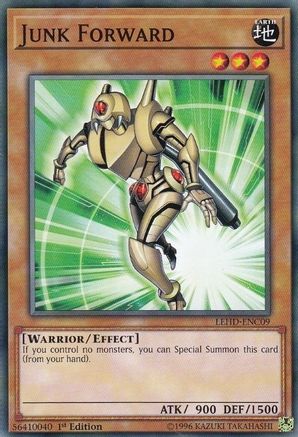 Junk Forward (LEHD-ENC09) - Legendary Hero Decks 1st Edition