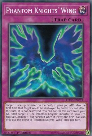 Phantom Knights' Wing (LEHD-ENC23) - Legendary Hero Decks 1st Edition