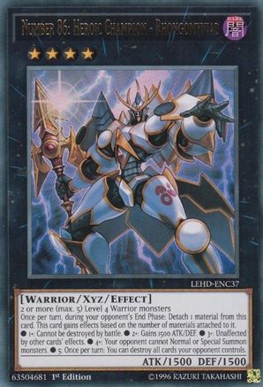 Number 86: Heroic Champion - Rhongomyniad (LEHD-ENC37) - Legendary Hero Decks 1st Edition