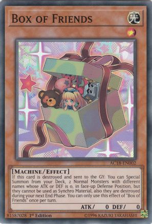 Box of Friends (AC18-EN002) - Advent Calendar 2018 1st Edition