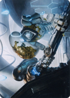 Myr Kinsmith // Myr Kinsmith (AONE-056) - Phyrexia: All Will Be One Art Series (Borderless) Foil
