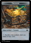 Treasure // Vampire Rogue Double-Sided Token [Outlaws of Thunder Junction Tokens]