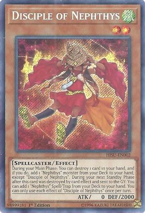 Disciple of Nephthys (HISU-EN002) - Hidden Summoners 1st Edition