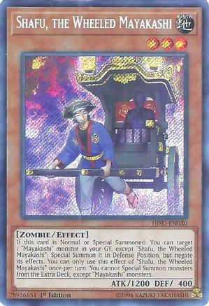 Shafu, the Wheeled Mayakashi (HISU-EN030) - Hidden Summoners 1st Edition