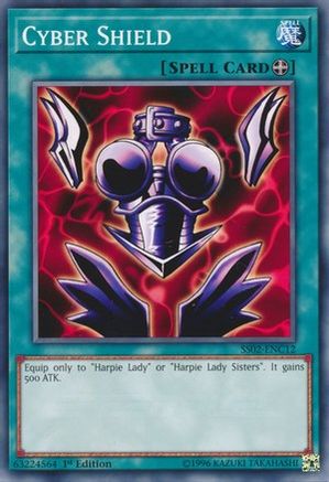 Cyber Shield (SS02-ENC12) - Speed Duel Decks: Duelists of Tomorrow 1st Edition