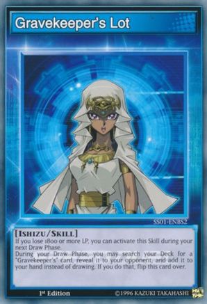 Gravekeeper's Lot (SS01-ENBS2) - Speed Duel Decks: Destiny Masters 1st Edition