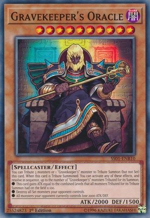 Gravekeeper's Oracle (SS01-ENB10) - Speed Duel Decks: Destiny Masters 1st Edition