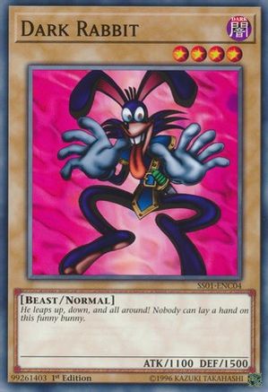 Dark Rabbit (SS01-ENC04) - Speed Duel Decks: Destiny Masters 1st Edition
