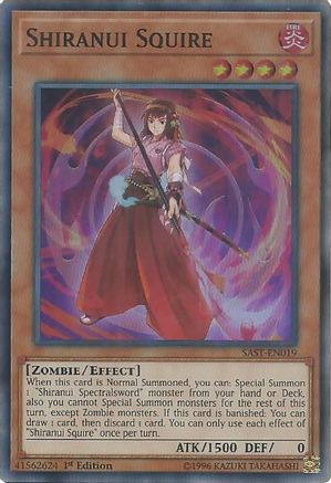 Shiranui Squire (SAST-EN019) - Savage Strike Unlimited