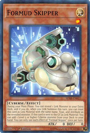 Formud Skipper (SDSB-EN022) - Structure Deck: Soulburner 1st Edition