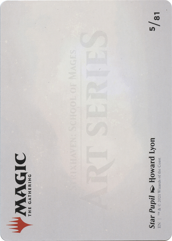 Star Pupil // Star Pupil (ASTX-005) - Strixhaven Art Series (Borderless)