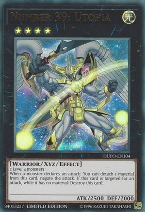 Number 39: Utopia (DUPO-EN104) - Duel Power Limited