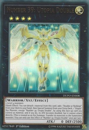 Number 39: Utopia Double (DUPO-EN008) - Duel Power Unlimited