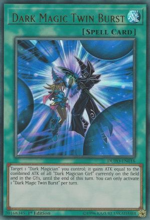 Dark Magic Twin Burst (DUPO-EN018) - Duel Power Unlimited