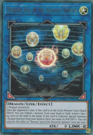 Hieratic Seal of the Heavenly Spheres (DUPO-EN027) - Duel Power Unlimited