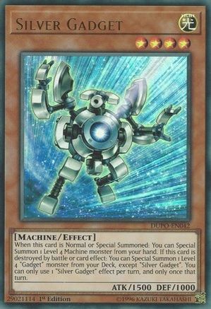 Silver Gadget (DUPO-EN042) - Duel Power 1st Edition