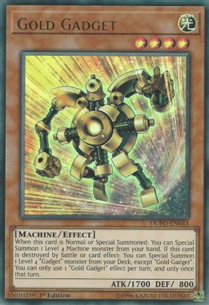 Gold Gadget (DUPO-EN043) - Duel Power 1st Edition