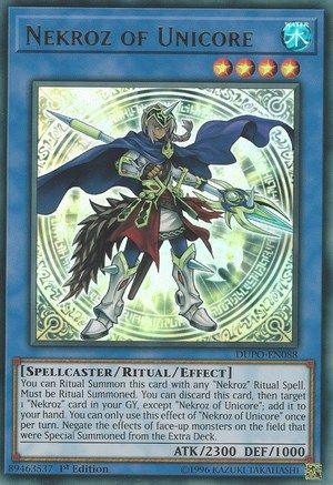 Nekroz of Unicore (DUPO-EN088) - Duel Power 1st Edition