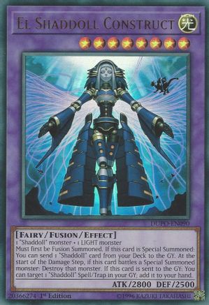 El Shaddoll Construct (DUPO-EN090) - Duel Power 1st Edition