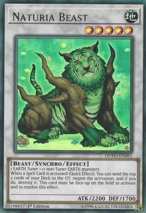 Naturia Beast (DUPO-EN091) - Duel Power Unlimited
