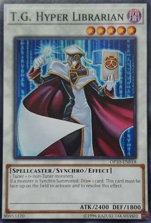 T.G. Hyper Librarian (OP10-EN018) - OTS Tournament Pack 10 Unlimited