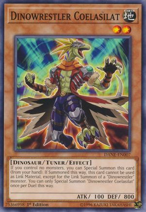Dinowrestler Coelasilat (DANE-EN007) - Dark Neostorm 1st Edition