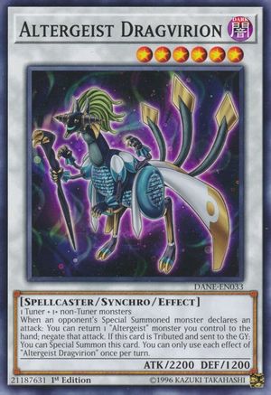 Altergeist Dragvirion (DANE-EN033) - Dark Neostorm 1st Edition