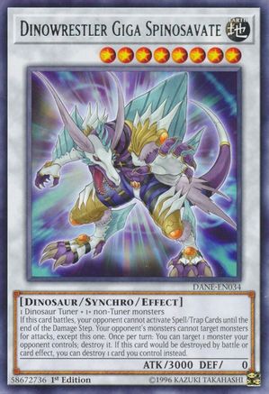 Dinowrestler Giga Spinosavate (DANE-EN034) - Dark Neostorm Unlimited