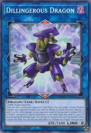 Dillingerous Dragon (DANE-EN041) - Dark Neostorm 1st Edition