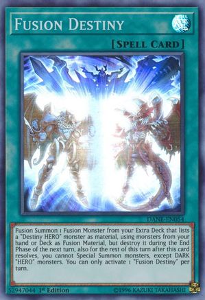 Fusion Destiny (DANE-EN054) - Dark Neostorm 1st Edition