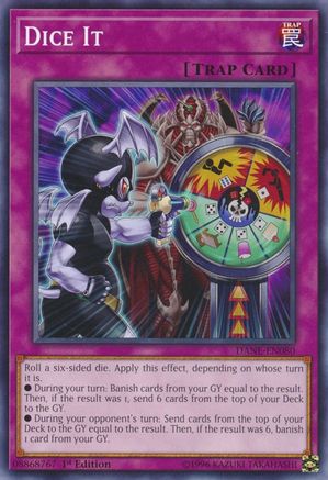 Dice It (DANE-EN080) - Dark Neostorm 1st Edition