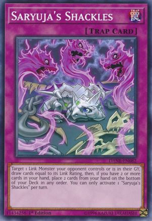 Saryuja's Shackles (DANE-EN082) - Dark Neostorm 1st Edition