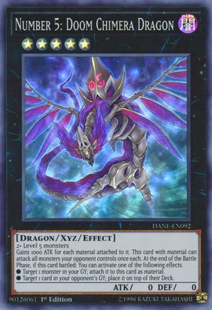 Number 5: Doom Chimera Dragon (DANE-EN092) - Dark Neostorm Unlimited