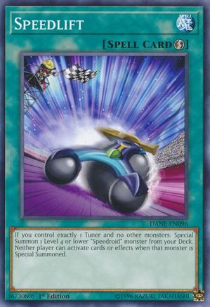 Speedlift (DANE-EN096) - Dark Neostorm 1st Edition
