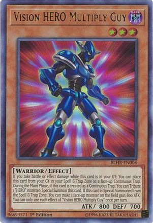 Vision HERO Multiply Guy (BLHR-EN006) - Battles of Legend: Hero's Revenge 1st Edition