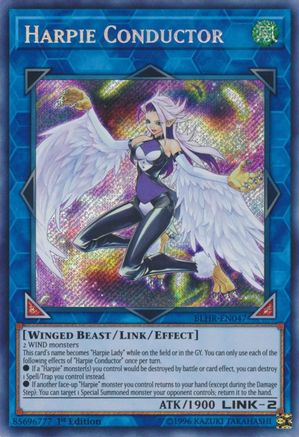 Harpie Conductor (BLHR-EN047) - Battles of Legend: Hero's Revenge 1st Edition