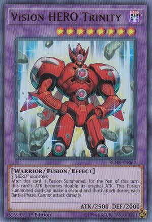 Vision HERO Trinity (BLHR-EN062) - Battles of Legend: Hero's Revenge 1st Edition