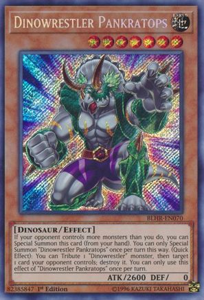Dinowrestler Pankratops (BLHR-EN070) - Battles of Legend: Hero's Revenge 1st Edition