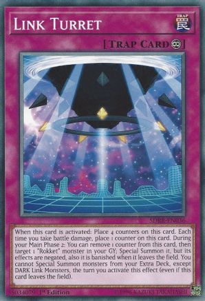 Link Turret (SDRR-EN036) - Structure Deck: Rokket Revolt 1st Edition