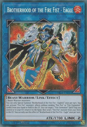 Brotherhood of the Fire Fist - Eagle (FIGA-EN016) - Fists of the Gadgets 1st Edition